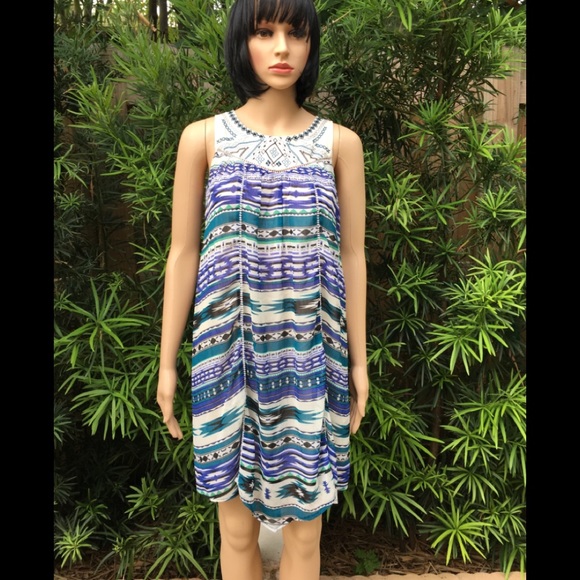 XHILARATION SOUTHWEST DRESS SIZE S/P - Picture 2 of 11